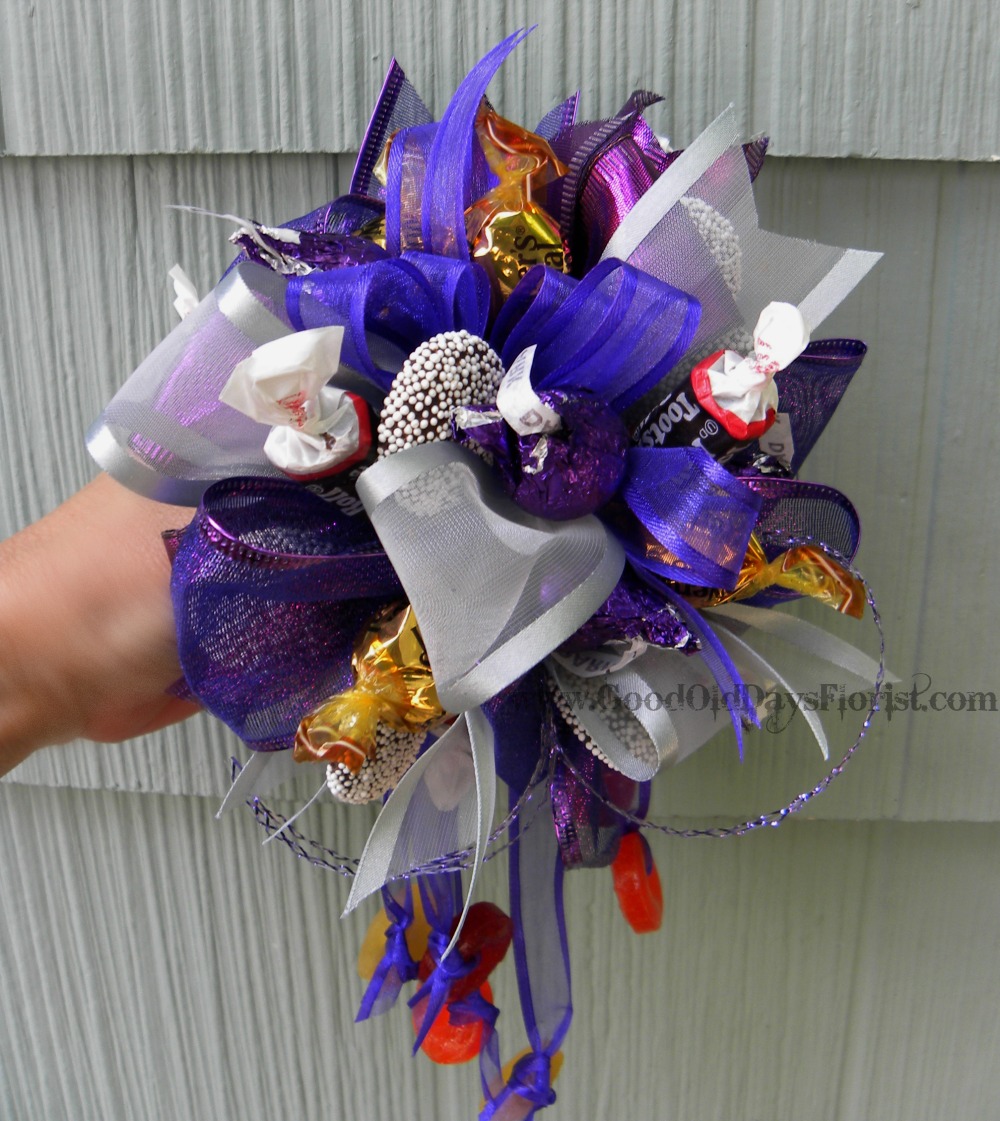 Retro 1950’s Candy Corsage Good Old Days Florist The Eco Florist