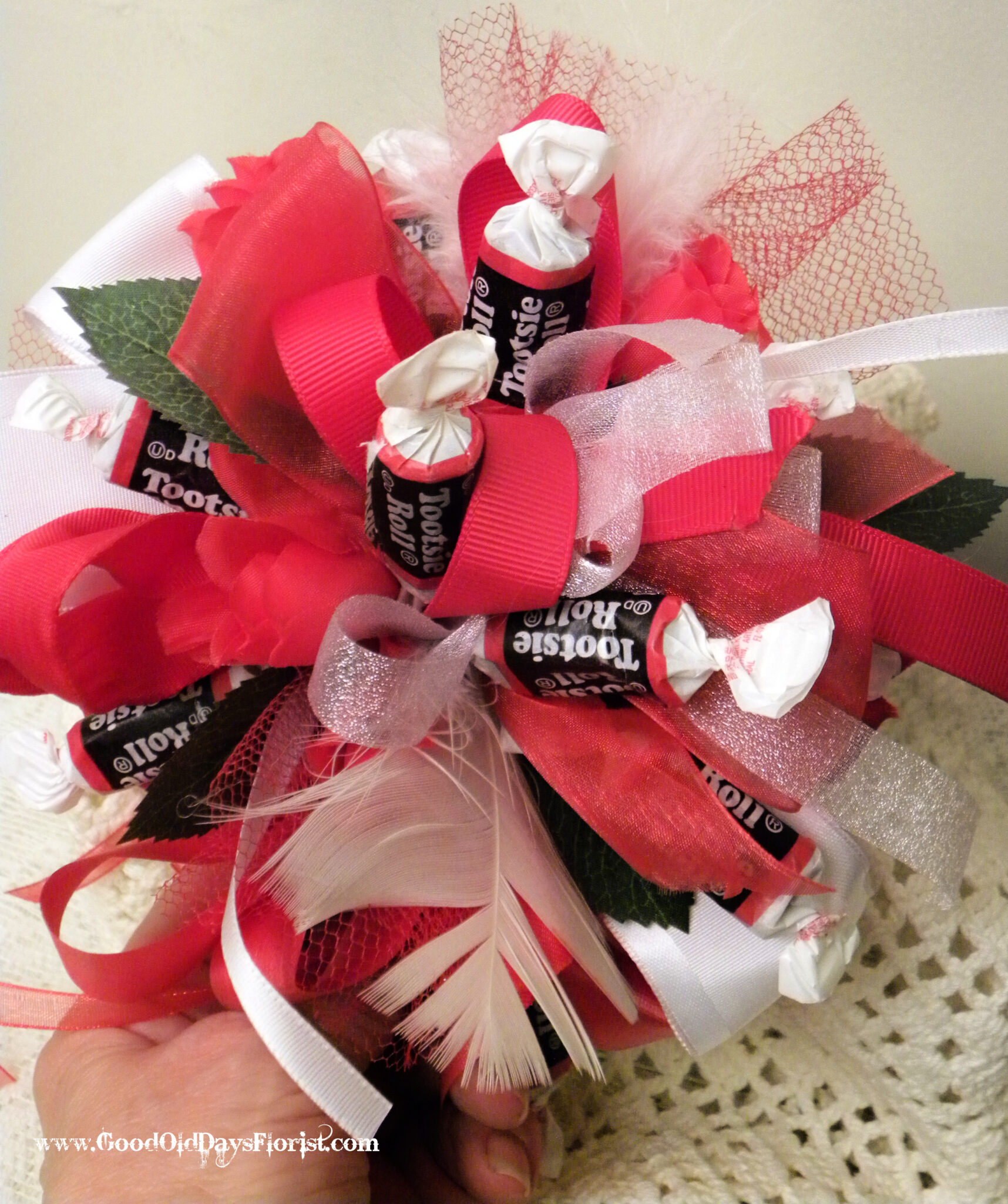 Birthday 1950’s Candy Corsages Candy Lapels Good Old Days Florist