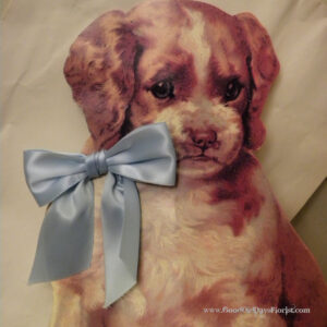Doggy Standup Card Vintage
