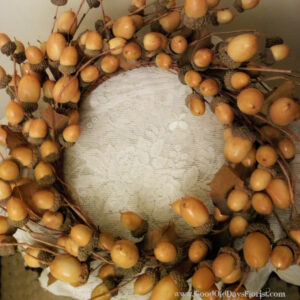 Acorn Wreath-Vintage