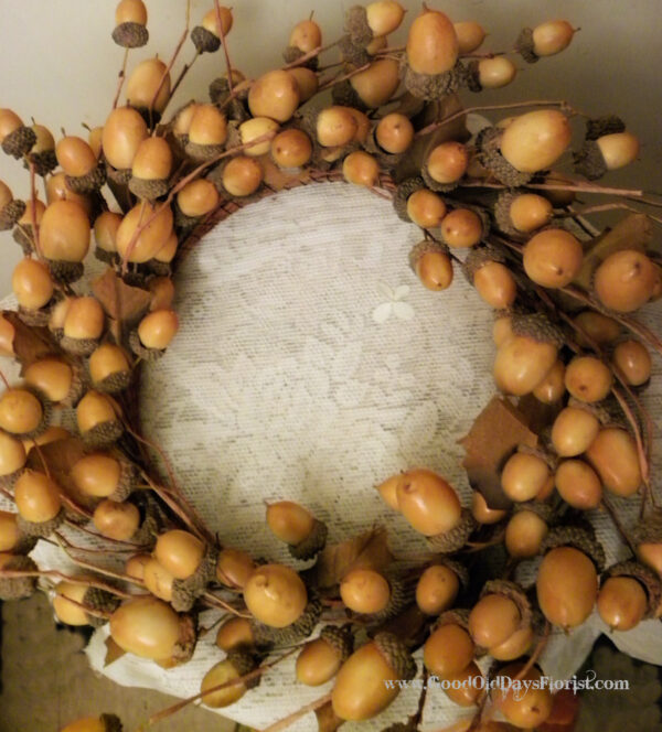 Acorn Wreath-Vintage