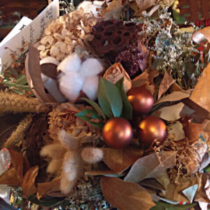 Dried Flower Holiday Bouquets